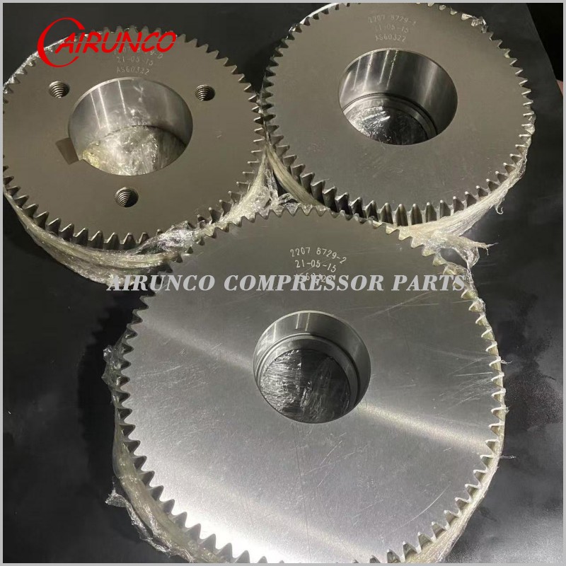 Air compressor parts wheel gear 22078729 driven gear bull gear helical gear transmission gear assembly Air compressor parts wheel gear 22078729 driven gear bull gear helical gear transmission gear assembly