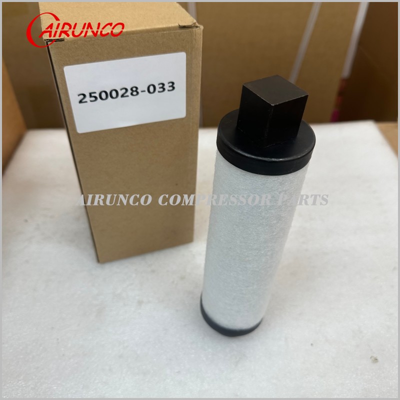 Air compressor filter oil separator 250028-033 air oil separator spin separator Air compressor filter oil separator 250028-033 air oil separator spin separator
